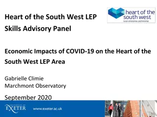 Economic Impacts of COVID-19 on Heart of the South West LEP Area