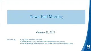 UMass Boston Town Hall Meeting Update