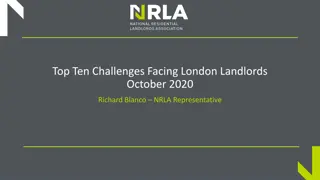 Challenges Facing London Landlords: October 2020 Insights