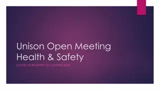 Unison Branch Health & Safety Updates During COVID-19 Pandemic