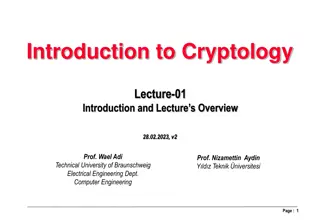 Introduction to Cryptology: Exploring Security in Information Networks