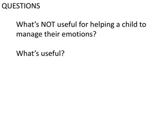 Effective Strategies for Helping Children Manage Their Emotions