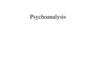 Psychoanalysis: Unconscious Dynamics and Mental Health