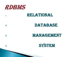 Evolution of Database Management Systems