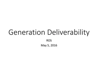 Evolution of Generation Deliverability Criteria in ERCOT