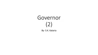 Role and Powers of a State Governor in India