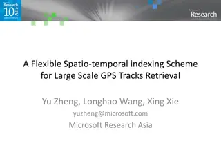 Flexible Spatio-temporal Indexing Scheme for Large Scale GPS Tracks Retrieval