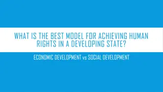 Achieving Human Rights and Development in Developing States: A Comparative Analysis