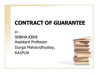 Revocation of Continuing Guarantee in Contract Law