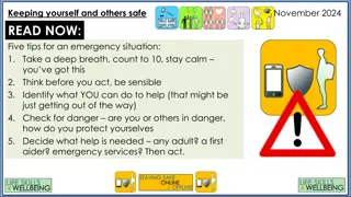 Safety Tips for Emergency Situations and Community Awareness