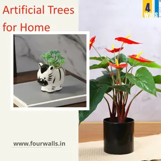 Bring Nature Indoors with Fourwalls’ Artificial Trees for Home Decor