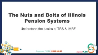 Illinois Pension Systems: TRS & IMRF Basics