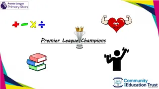 Premier League Champions Challenge: From National League to Premier League Glory