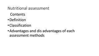 Understanding Nutritional Assessment Methods