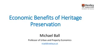 Economic Benefits of Heritage Preservation and Successful Strategies for Adaptive Reuse