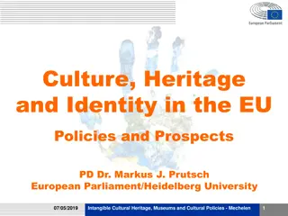 Cultural Heritage and Identity in EU Policies