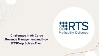 Challenges in Air Cargo Revenue Management and How RTSCorp Solves Them