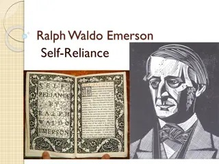 Ralph Waldo Emerson: The Sage of Concord and Transcendentalism