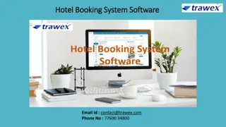 Advanced Hotel Booking System Software for Seamless Reservations