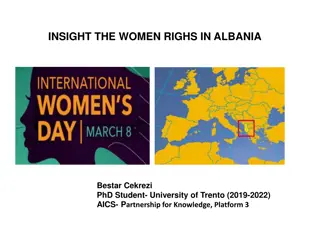 Gender Disparities in Albania: A Closer Look