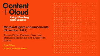 Microsoft Ignite Announcements (November 2021): Teams, Power Platform, Viva, and More