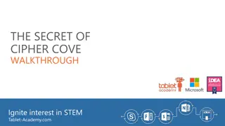 Unlock the Challenges in Cipher Cove: A STEM Adventure