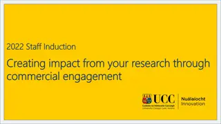 UCC Innovation: Driving Commercial Impact and Knowledge Transfer