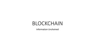 Unchained Information: Exploring Blockchain, Internet Security, Trust, and More