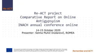 Comparative Report on Online Antigypsyism - INACH Annual Conference 2020