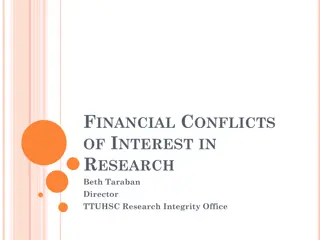 Understanding Financial Conflicts of Interest in Research