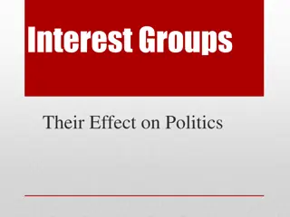 Interest Groups and Their Impact on Politics