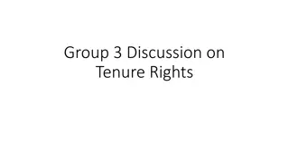 Challenges and Solutions for Tenure Rights in Fisheries Value Chain