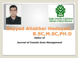 Dr. Seyyed Aliakbar Hedayati - Marine Biology and Fisheries Expert