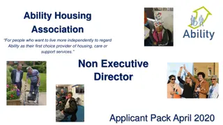 Exciting Opportunity to Join Ability Housing Association as a Non-Executive Director