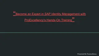 ProExcellency’s SAP IDM Training: From Fundamentals to Certification-Ready Exper