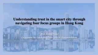 Navigating Trust in the Smart City: Insights from Hong Kong Focus Groups