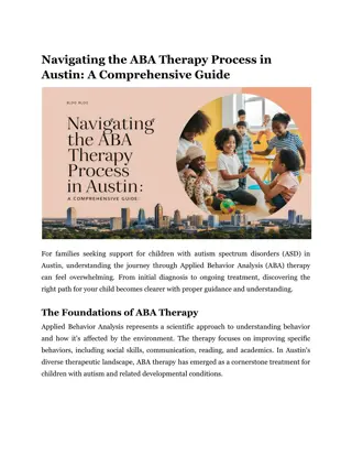 Navigating the ABA Therapy Process in Austin_ A Comprehensive Guide