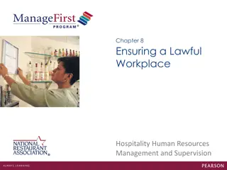 Ensuring a Lawful Workplace in Hospitality Management