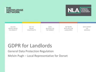 GDPR for Landlords: Key Considerations and Obligations