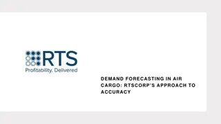 Demand Forecasting in Air Cargo- RTSCorp’s Approach to Accuracy