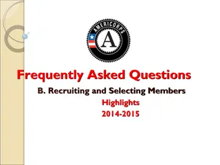 AmeriCorps Recruitment and Eligibility Guidelines 2014-2015