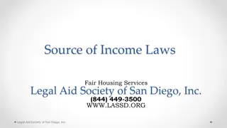 Source of Income Laws in Housing: California Regulations