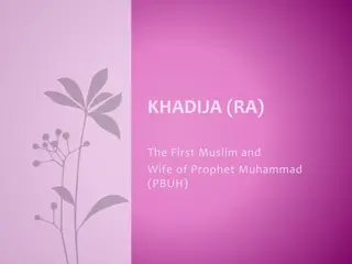 The Inspiring Story of Khadija (RA): First Muslim and Wife of Prophet Muhammad (PBUH)