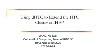 Extending IHEP's HTC Cluster Using dHTC