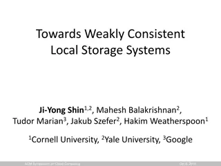 Improving Local Storage Systems Performance Trade-off