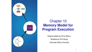 Memory Allocation and Program Execution Overview