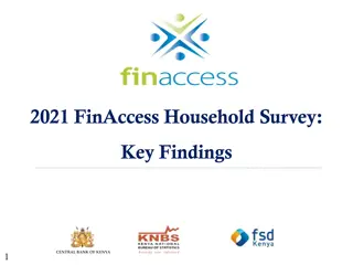 Insights from the 2021 FinAccess Household Survey in Kenya