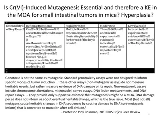 Essentiality of Cr(VI)-Induced Mutagenesis in Small Intestinal Tumor Development in Mice