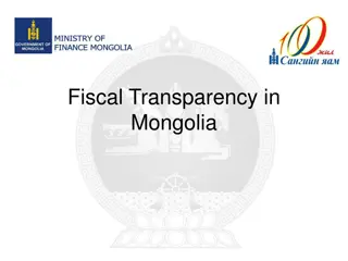 Enhancing Fiscal Transparency in Mongolia: Key Developments and Achievements