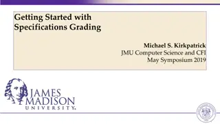 Getting Started with Specifications Grading in Computer Science